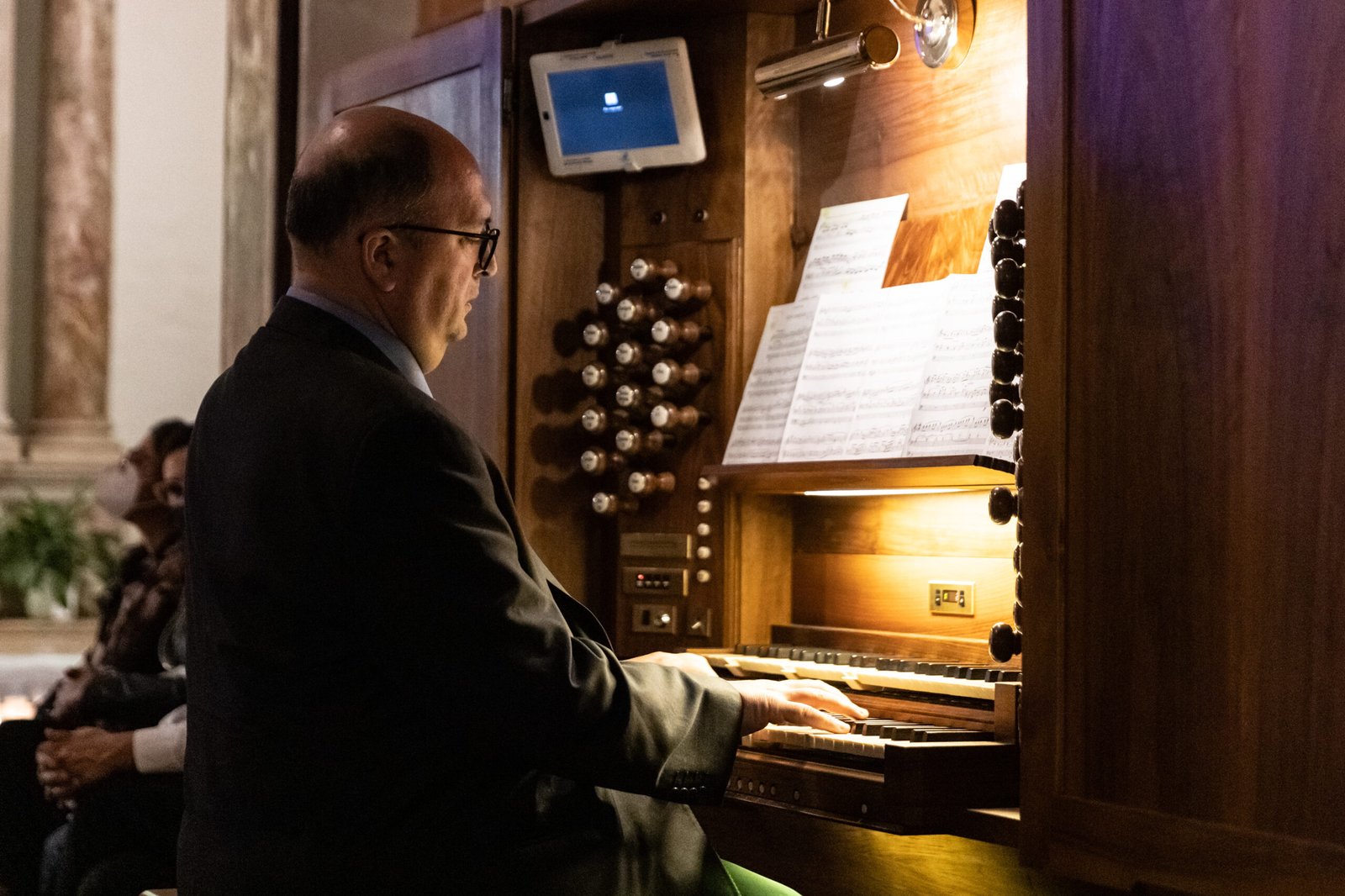 Organist Josep Solé Coll